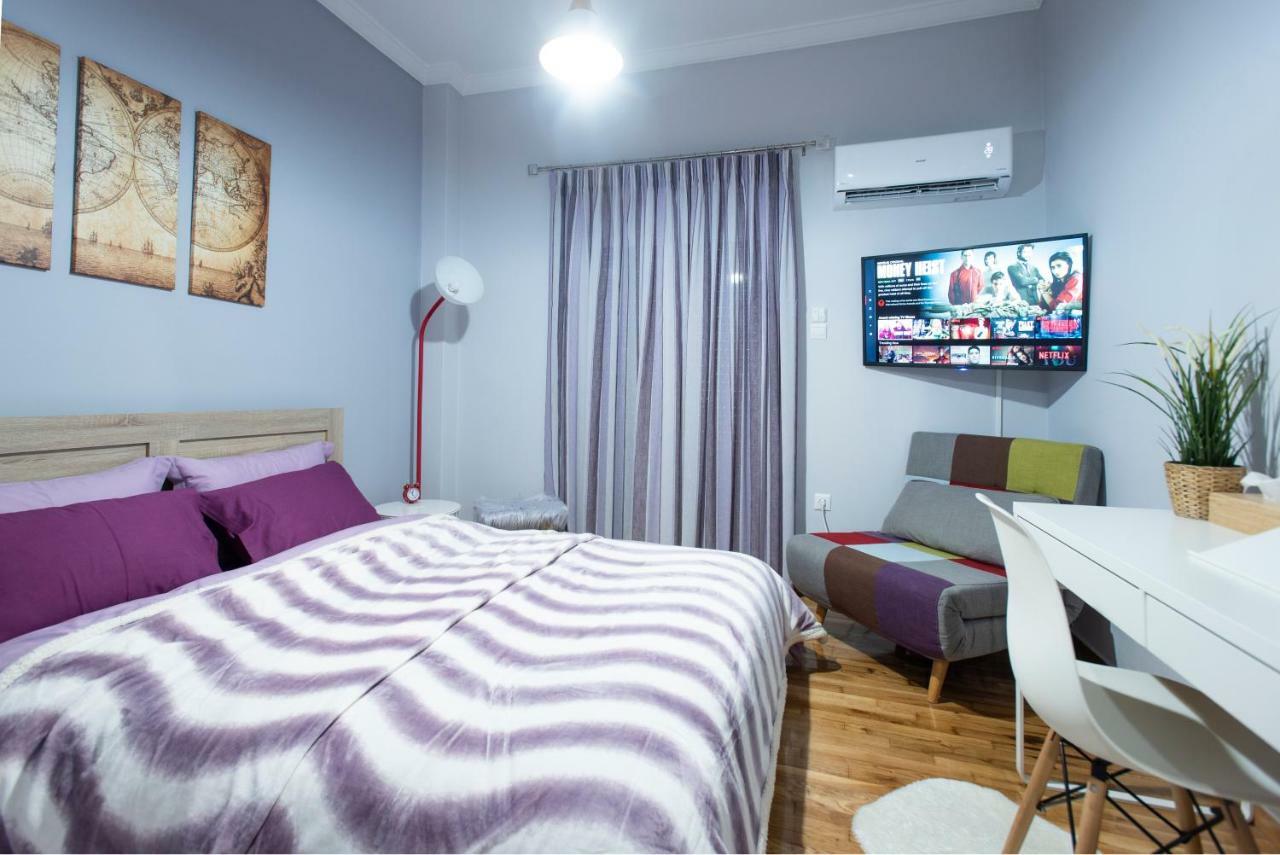 Cozy&modern studio Athen Eksteriør billede